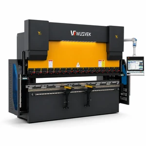 70T 90T 110T 3200mm CNC Hydraulic Press Brake Delem DA66S Bending Machines For AC Housing Steel Plate Schneider Electric CE ISO