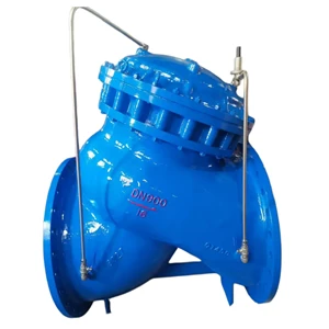 Stainless Steel Angle Adjustable Atmospheric Vacuum Breaker HC200X-16P Hydraulic Oil Control Valve DN65 DN80
