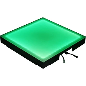 Wholesaler 3D RGB LED Brick Lights Time Tunnel Dance Floor Color-Changing Glass DJ Disco Nightclub DMX Rainbow Led