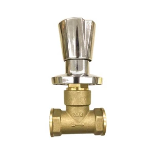 1/2inch China Manufacturer Brass Angle Stop Globe Valve for Water