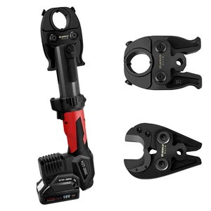 HEWLEE HZT-300C Three-in-one Multi-function Battery Powered Hydraulic Pipe Shearing and Crimping Tool