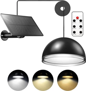 IP67 Solar LED Ceiling Lights and Lamps with Battery for Garden Use RoHS Certified