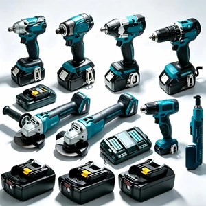 18V Cordless Brushless Power Tool Combo Set MT Multi-Tool Set Includes Battery and Charger Suitable for DIY and Professional Use