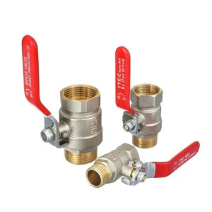 IFAN Valve Factory Sample Free Brass Water Ball Valve Male Threaded Forged All Size Copper Ball Valves