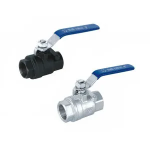 PN25 Industrial Valve Stainless Steel 304 2PC Floating Ball Valve Threaded Ends Full Bore Ball Valve
