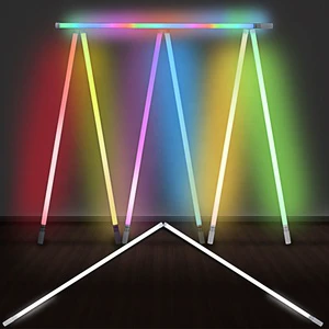 Shenzhen Wholesale High Quality T8 18w DC5V Battery Powered Color Changing Lights Dmx Rgb Led Tube Light