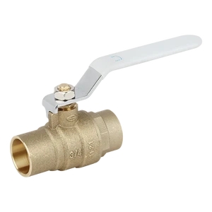 Factory-Discounted NSF Certified Solder X Solder Lead Free Brass Ball Valve With Economic Compact Design