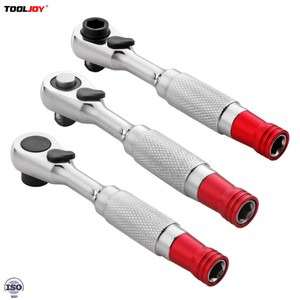 1/4 Mini Small Socket Ratchet Wrench Spanner Repair Tool For Bicycle Bike Auto Socket Wrench Kit Tool OEM ODM Ready