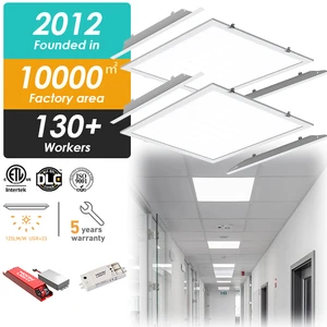 CCT Selectable LED Panel Light 2x2 2x4 Recessed Surface Suspended Office Ceiling Light