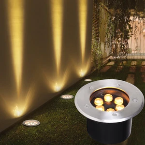 Ip67 Waterproof 150mm Floor Recessed Deck Inground Spotlight Outdoor Halfmoon Lamp Ground Buried Lamp Led Underground Lamp