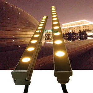 Slim Aluminum 20 Inch 36 Inch Led Wall Washer Light DMX/WiFi Control High Brightness Water Resistant Cabinet Lighting YY-XQ2528