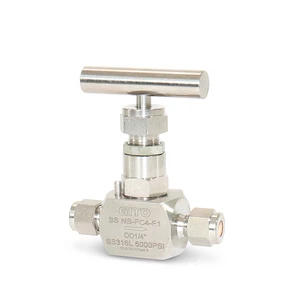 Needle Valve Globe Valve Integral Forging Precision Pipeline Double Sleeve Needle Valve