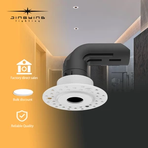 LED Recessed Aluminum Spotlight with High CRI 90 and 3-Year Warranty Modern Design for Home Office & Indoor Use