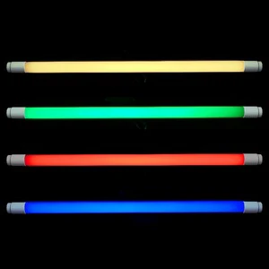 Jiaxing Factory New Product 9W 12W 18W 22W 2/3/4/5FT 85-265V T8 RGB Led Glass Tube Light