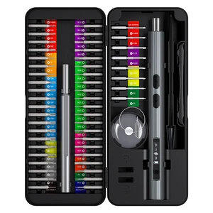 UF-tools 58 in 1 Precision Electric Screwdriver Set with Digital Display 3 Gears Torque and Dual Handles for Phone Repair
