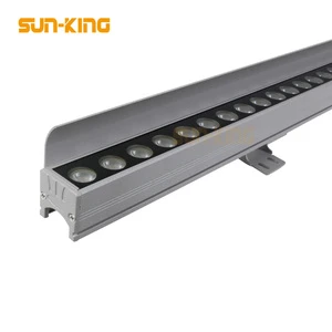 Exterior Bridge 1000mm RGB 3000K 24V Outdoor Facade Building Lamp 12W Led Linear Pixel bar Light