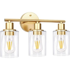 Indoor Vintage 110v Wall Lamp Vanity Bathroom Mirror Light for Bedroom Headboard & Corridor Rustic Vintage Style