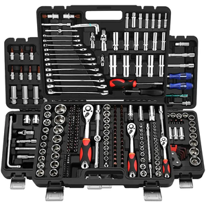 Auto Mechanic's Auto Repair Tool Set Wrench Tool Set Hand Tool Set Includes a Socket Ratchet Wrench