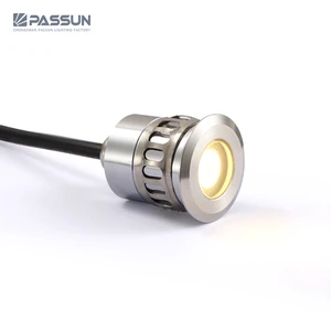 Outdoor Garden Use Mini 1w Waterproof IP67 LED In-ground Light Stainless Steel LED Underground Lamp