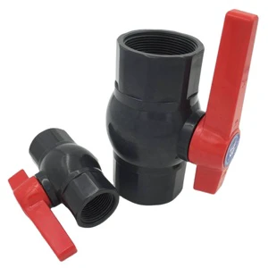 DN15-DN100 Pvc Upvc Plastic Compact Ball Valve