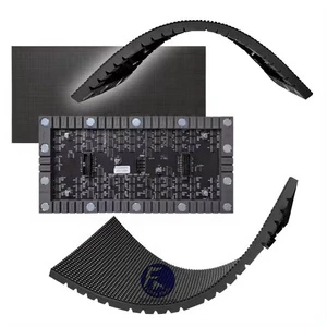 Soft Flexible LED Module Ultra-Lightweight Bendable Design for Advertising Column & Curve Screens with Various Custom Shape