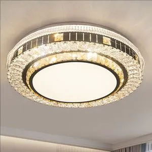 Ceiling Light with Factory Price Modern Luxury Bedroom Living Room Round Crystal Decoration Ceiling Lamps
