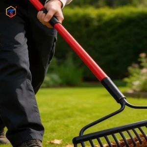 Wholesale Anti-Corrosion FRP Fiberglass Handle Lightweight Insulated GFRP Handle Tool For Shovel Rake Gardening Hand Tools