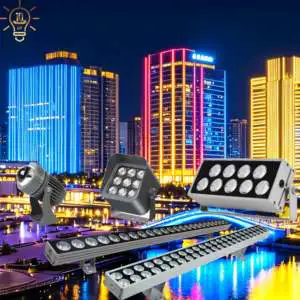 LED Wall Washer Light Outdoor: IP65 Waterproof Facade Lamp, Floodlight For Building Exterior, Landscape & Architectural Lighting