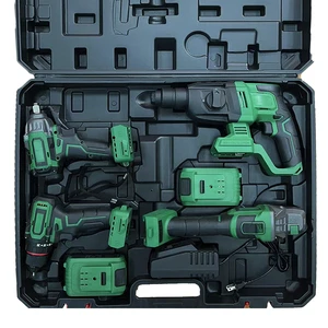 5-Piece Set 20v Cordless Power Drill Tool Combo Set Kit 18v Cordless Tool Set