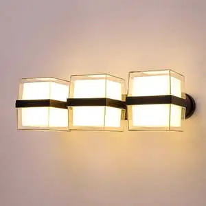 12W 9W Modern Round Shape Outdoor LED Wall Light IP65 Waterproof Wall Lamp for Home Hotel Garden Aisle Decorative Light