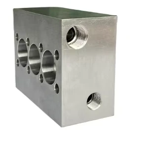 High Precision Stainless Steel High Pressure Valve Body for Fluid Control Systems