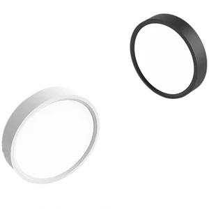 Modern LED Ceiling Light 3cm Ultra Thin Hole Free Round Size Aluminum Housing for Living Room Bedroom and Entryway