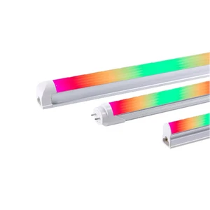 Full Color Aluminum 9W 15W 18W 0.6M 0.9M 1.2M AC85-265V APP or Remote Control 4 in 1 RGB+w RGB+white RGB CCT LED Tubes