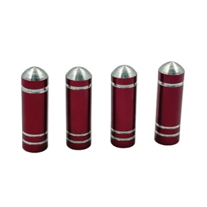 Customizable Logo Durable Aluminum Wheel Tire Valve Caps New Condition Auto Part Valve Cover for Cars and Motorcycles