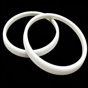 Wear Resistant Ptfe Valve Seat Chemical Proof High Performance Custom Size Heavy Duty Industrial Ball Valve Ptfe Seat Ring