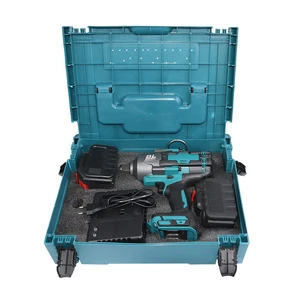 Brushless 21V Lithium-ion Battery Cordless Impact Wrench Variable Speed High Torque