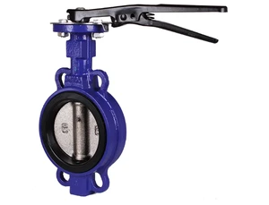 Butterfly Valve Flow Control Flange Type Ductile Iron High Performance Butterfly Valve for Pharmaceutical Cast Wafer Type Valve