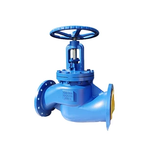DIN PN16 Manual S Type Globe Valve with Stop Control Structure for General Purpose Water Application