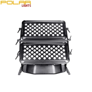 Polarlights Outdoor LED Wall Washer Light RGBW 4IN1 Waterproof LED 120*10W Flood Lights for Buildings Bridge Stage Performance