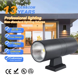 Aluminum IP65 Waterproof LED Wall-washing Light with Wall Mount for Outdoor Garden & Landscape Lighting