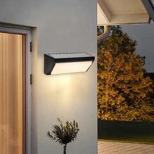 Creative Garden Street Courtyard Decorative Solar Powered Led Wall Mount Lamp Solar Wall Lights Outdoor