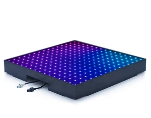 Wireless 225 Pixel LED Dance Floor 15*15 DMX 3D Time Tunnel Brick Lights CRI 50 IP50 2700K 50,000 Hours ABS 1-Year Warranty