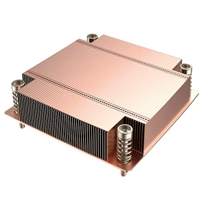 Computer Mainboard Square CPU Copper Fin Heatsink Stage Lighting Radiator Heat Sink