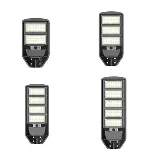 High Lumens All in One Integrated Solar Street Light With IP65 Waterproof 80W 150W 200W 250W 300W Outdoor LED Street Lamp