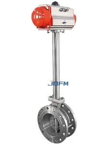 Pneumatic Cryogenic Butterfly Valve Low Temperature Stainless Steel Butterfly Valve