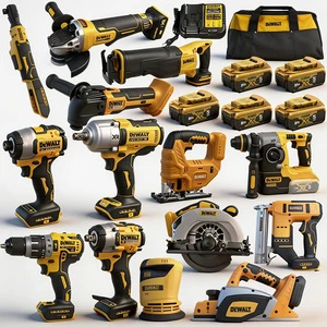 DEWALT 20V MAX XR Ultimate Professional Power Tool Set Pro-Grade Equipment for Heavy-Duty Construction Electric Tool Combo Kit