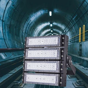 Highlux High Lumen LED Tunnel Light IP65 Waterproof Led Floodlight for Tunnel Stadium Lighting
