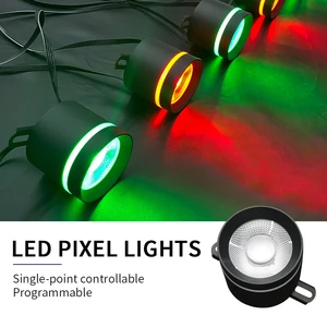 Programmable DC 24V Crystal Led Pixel Spot Light Banquet Hall Wedding Stage Light