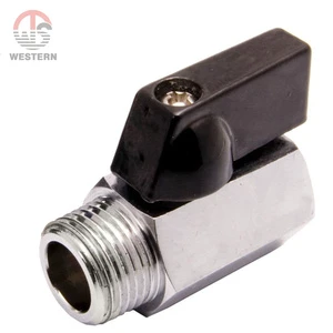 China Manufacturer BSP NPT PN20 Chrome Plated Shut-off Brass Ball Valve 3/8