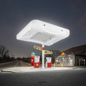 High Bright LED Gas Station Light 150w IP65 Waterproof Canopy Light for Petrol Station Outdoor Ceiling Lighting Energy Saving